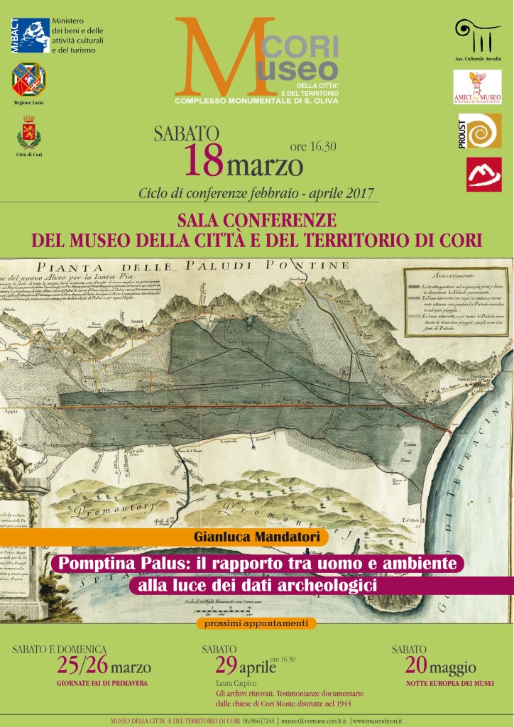 Conferenza Paludi Pontine Museo di Cori